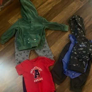 Bundle - 3 outfits, boys clothing size 24MO.